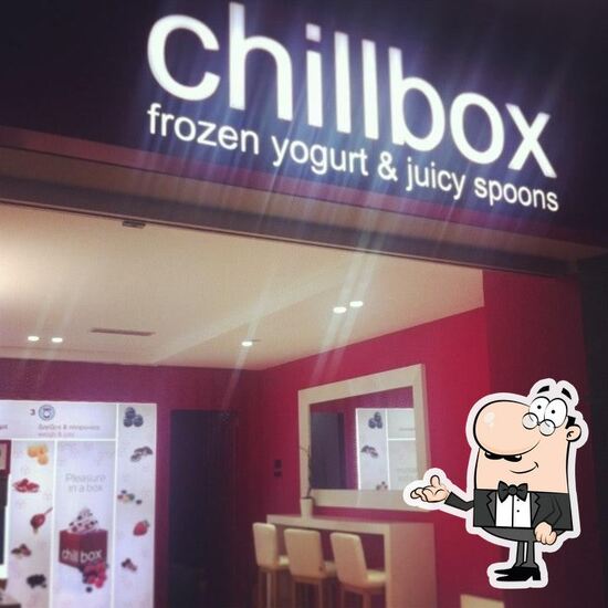 Menu at chillbox frozen yogurt, Loutraki