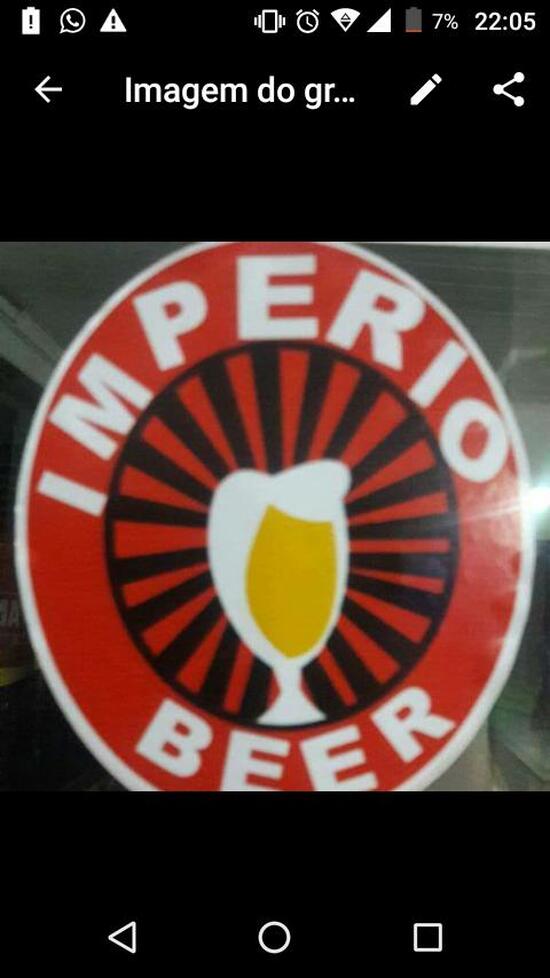 Menu At Imperio Beer Pub Bar Aroeira