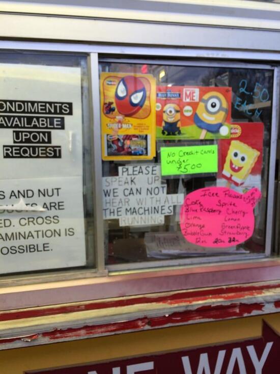 Menu at Otisville Dairy Delight and Taco Hut, Otisville