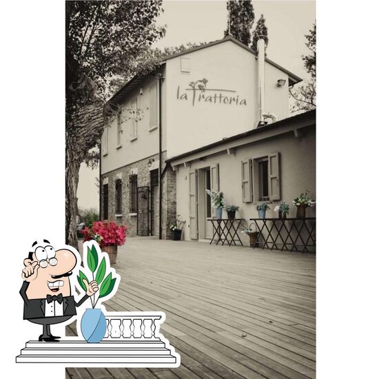 Speisekarte von La Trattoria restaurant, Ravenna, Via Marabina