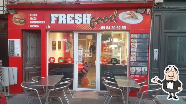 Carta del restaurante Fresh Food dieppe, Dieppe