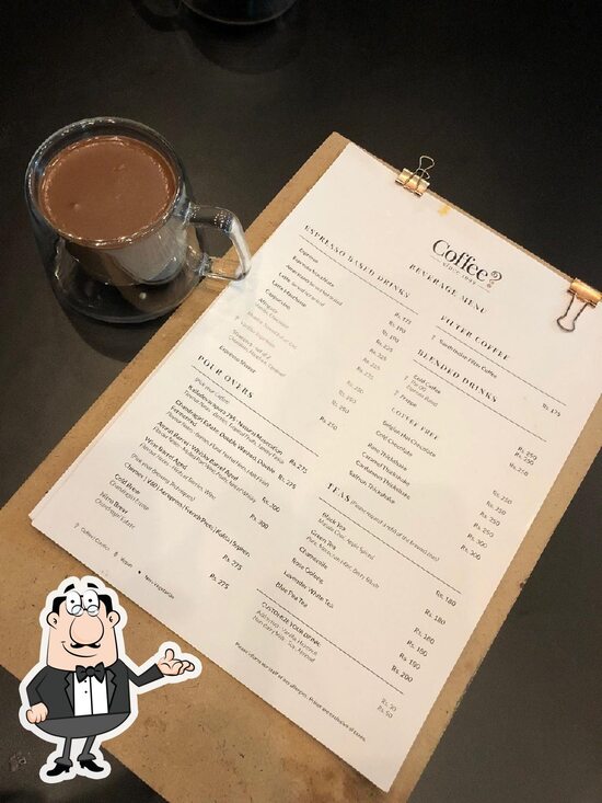 Menu at Coffee? Since 1999, Chennai