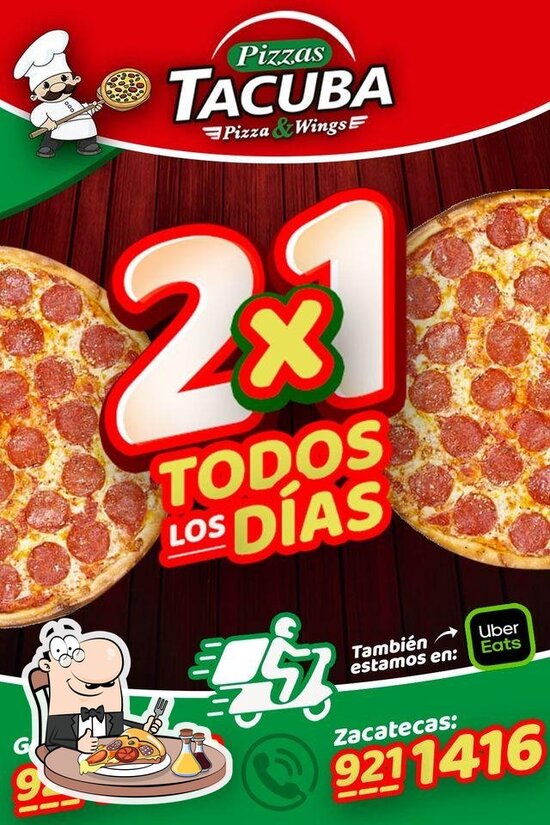 Pizzas Tacuba Guadalupe Zacatecas restaurant, Guadalupe, Av. H. Colegio