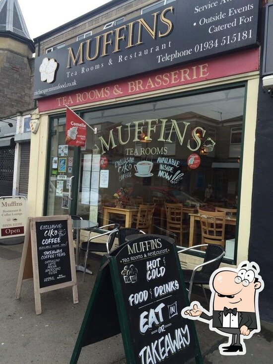 Menu at Muffins Tea Rooms, Takeaway And Delivery cafe, WestonsuperMare
