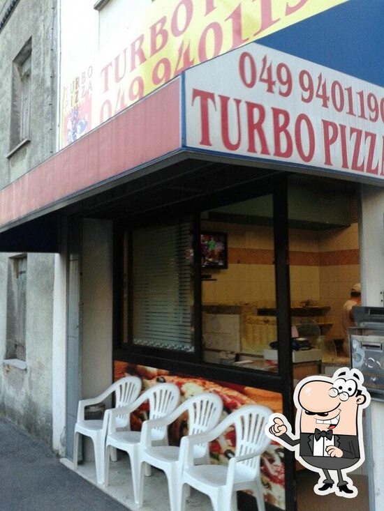 Carta de pizzería Turbo Pizza, Cittadella