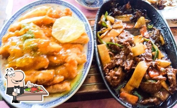 Menu at Dun Huang, Geneva, Av. de Champel 42