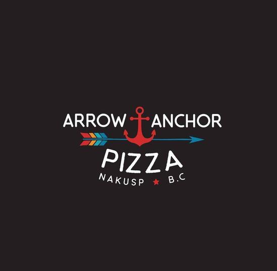 Menu at Arrow and Anchor Pizza restaurant, Nakusp