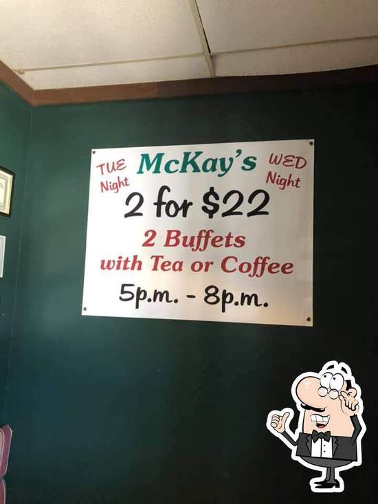 Menu at McKay's Ranch House restaurant, Kilgore, US259 BUS