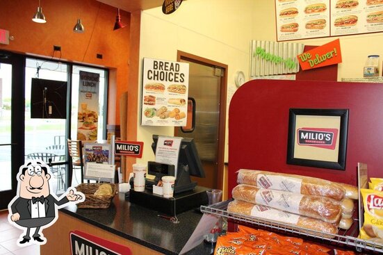 Menu at Milio's Sandwiches fast food, Excelsior, MN-7