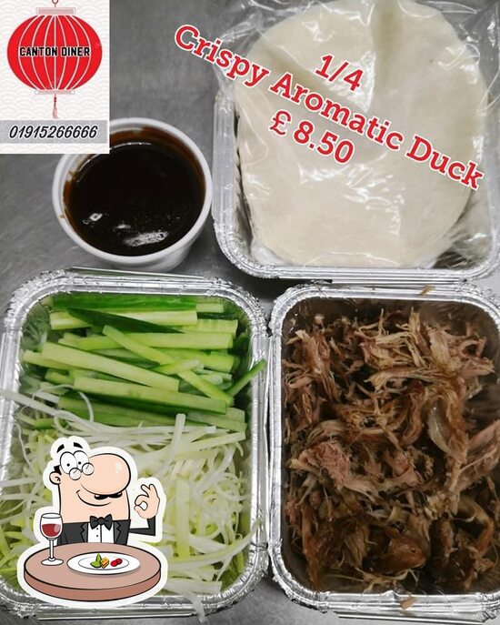 Menu at Canton Diner Chinese Takeaway fast food, Houghton le Spring