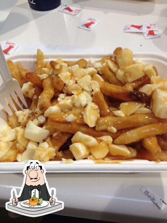 Menu at Costco Food Court, Montreal, Autoroute Laval