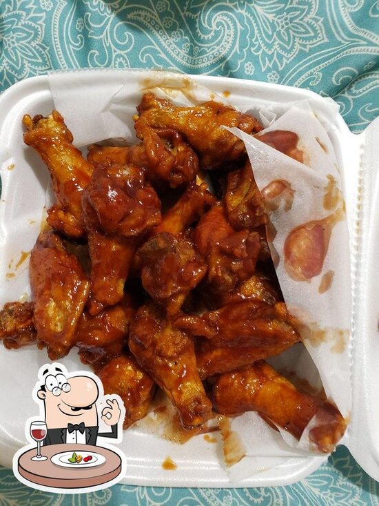 Menu at A Town Wings restaurant, Statesboro