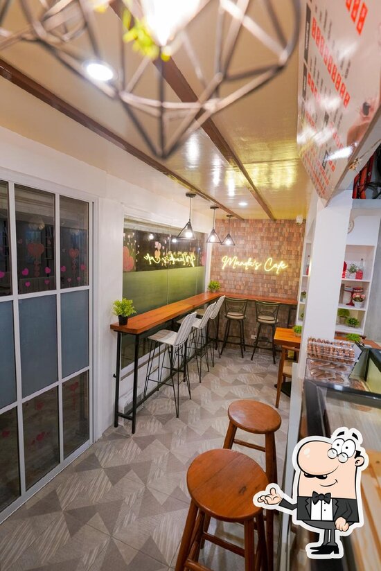 Menu at Manda's Cafe, Gubat