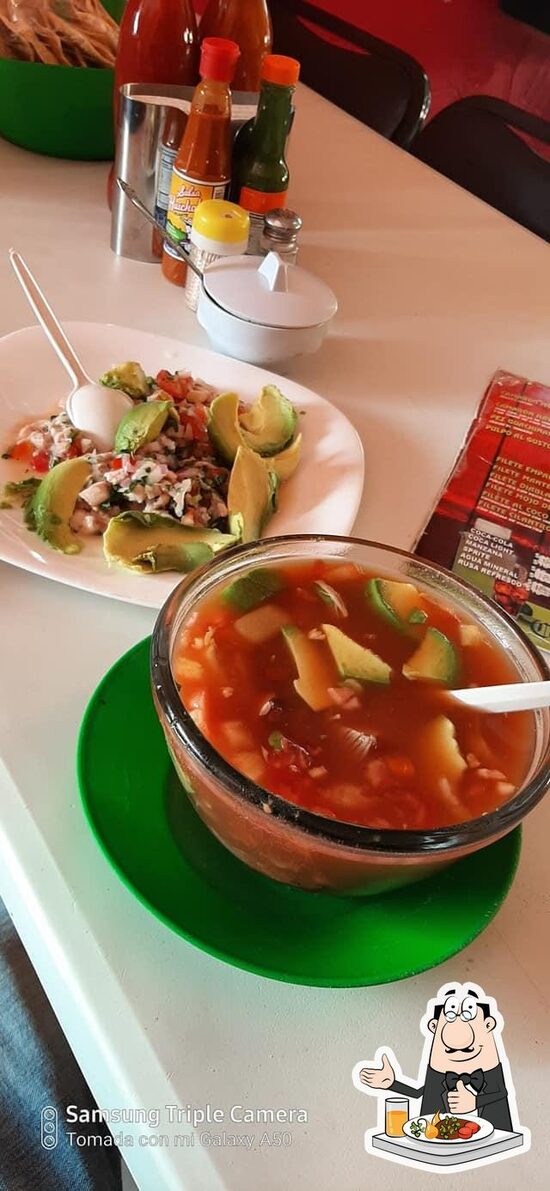 Menu at Mariscos lalo restaurant, Guadalajara, C. Federico Medrano 1164