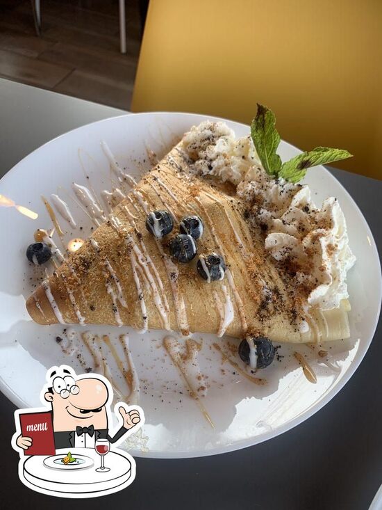 Carta de Melissa Crepes and Coffee House, Salt Lake City