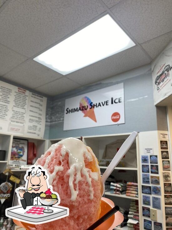 Menu at Shimazu Shave Ice desserts, Honolulu