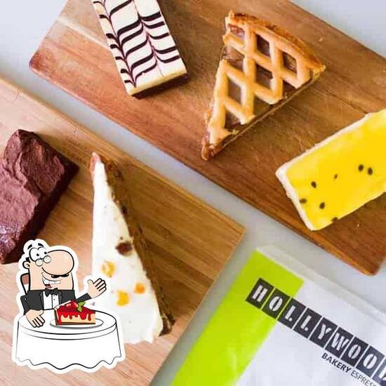 Menu at Hollywood Bakery Airport Oaks, Auckland, 55 Montgomerie Rd