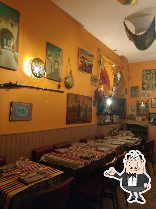Menu au Le Tagine restaurant, Paris, Rue Sophie Germain
