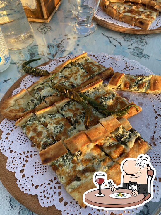 Menu at Murat Restaurant, Turkey