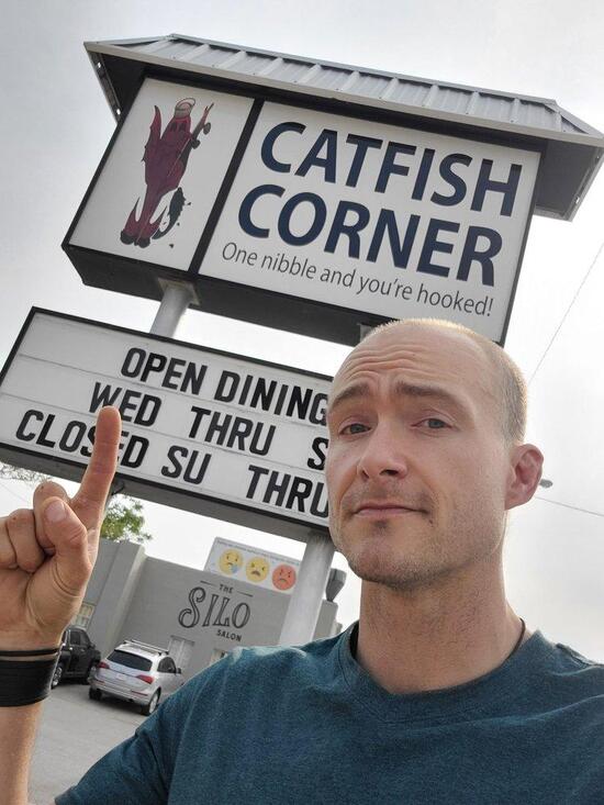 Menu at Catfish Corner restaurant, San Angelo