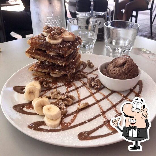 Menu at Waffle On Cairns cafe, Cairns