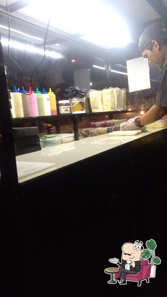 Menu at Roti bakar wow cafe, Pemalang