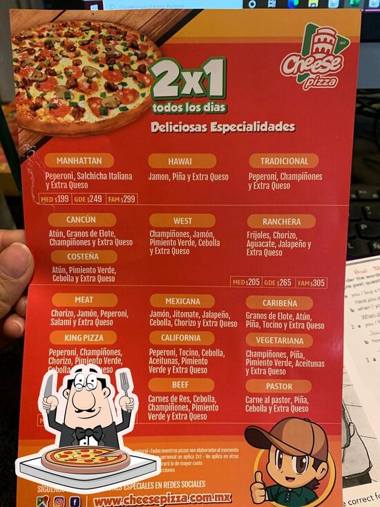 Restaurante Cheese Pizza Vistabella, Aguascalientes, Av Ajedrecistas