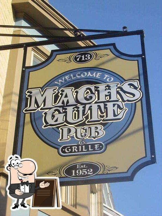 Menu At Machs Gute Pub And Grille Bethlehem