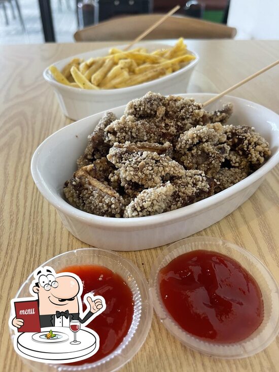 Menu at Boba Island cafe, Batam
