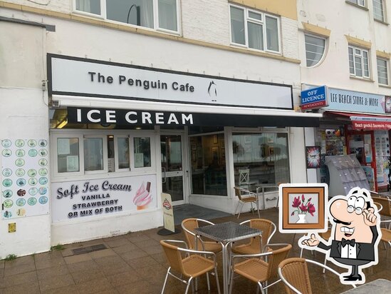 Menu at The Penguin cafe, Lee-on-the-Solent