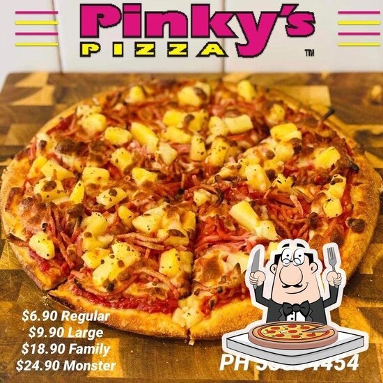 Pinkys Pizza Ballarat in Ballarat Central Restaurant menu and reviews