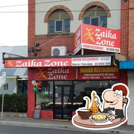 Zaika zone Indian restaurant in Camberwell Restaurant menu and reviews