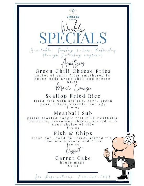 Menu at Todd Creek Golf Club Thornton