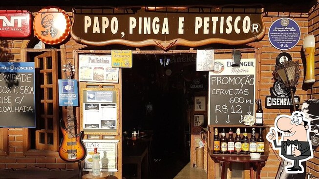 Menu em Papo, Pinga e Petisco Bar & Brechó, São Paulo, Praça Franklin ...