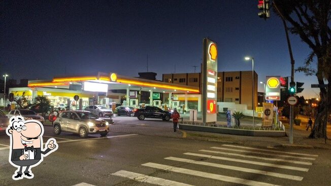 Menu em Auto Posto TS Shell, Curitiba