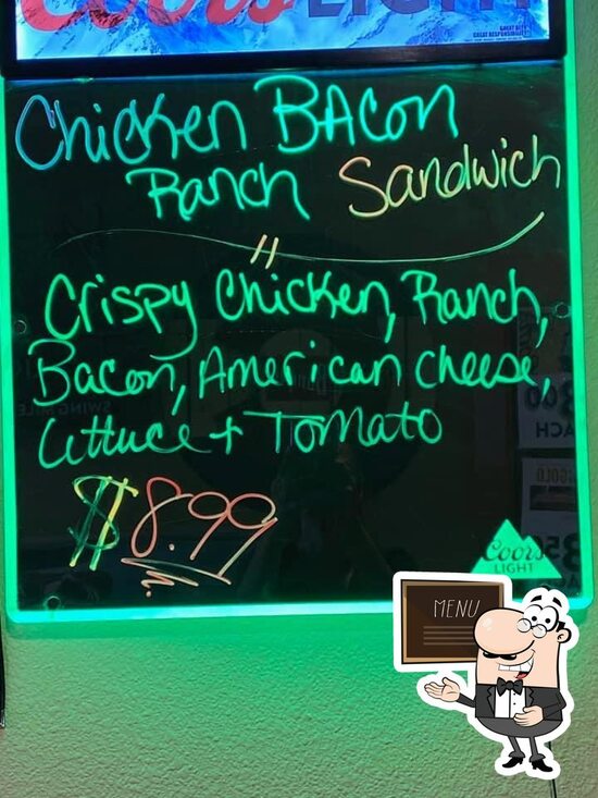 Menu at The Rock House Bar and Grill, Rocky Ford