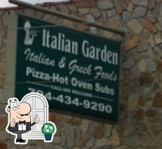 Menu at Italian Garden Restaurant, Boiling Springs