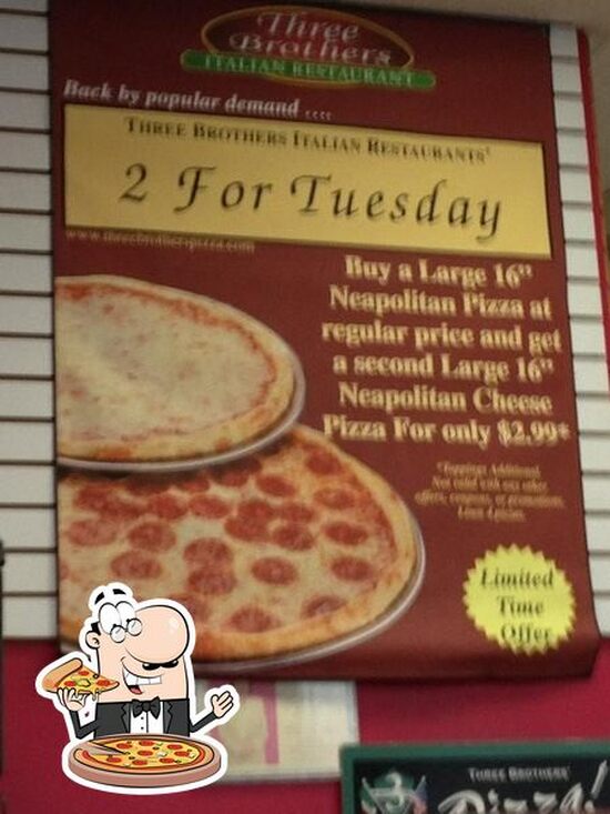 Three Brothers Italian Restaurant in Bowie Restaurant menu and reviews