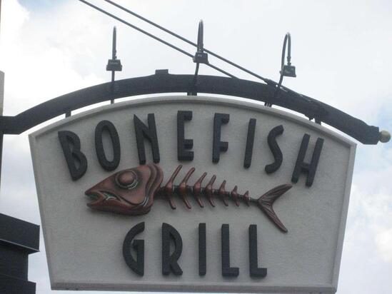 Menu at Bonefish Grill restaurant, Snellville, Scenic Hwy S #124