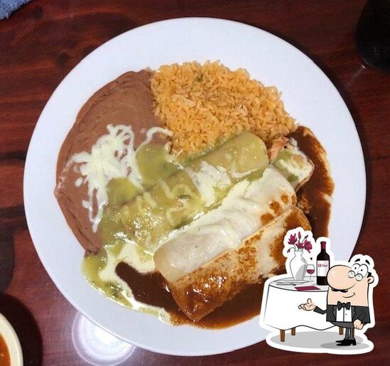 Menu at La Antigua Mexican Grill restaurant, Muskogee