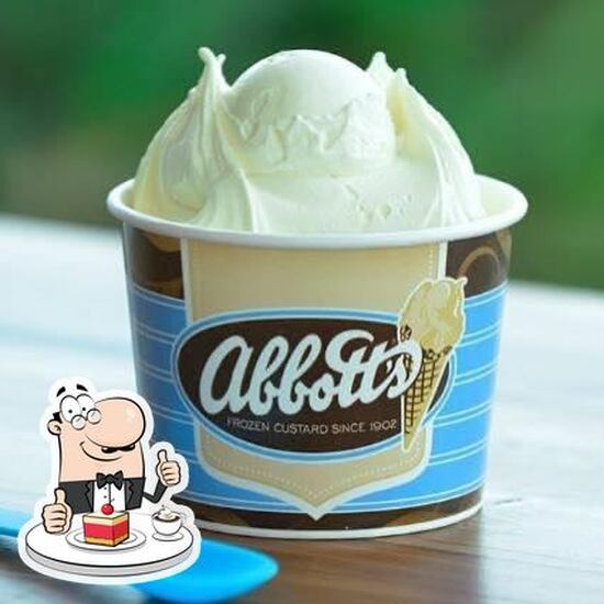 Abbott's Frozen Custard, 4140 20th St in Vero Beach Restaurant menu