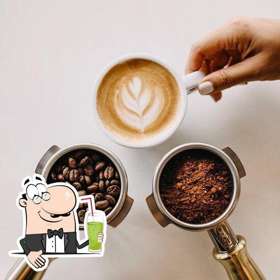 XO Espresso Bar, Uber PickUp Zone under Icon thats behind W Hotel, 475