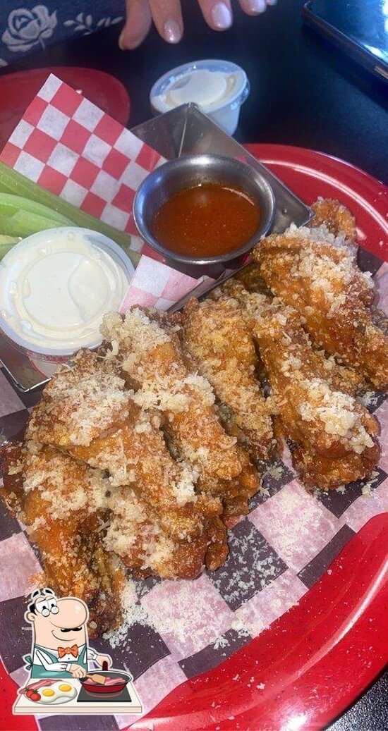Menu at Heavenly Wings restaurant, Vero Beach