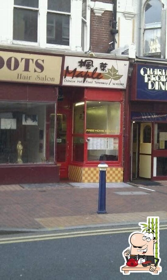 Menu at Maple Chinese Hot Food Takeaway fast food, Eastbourne