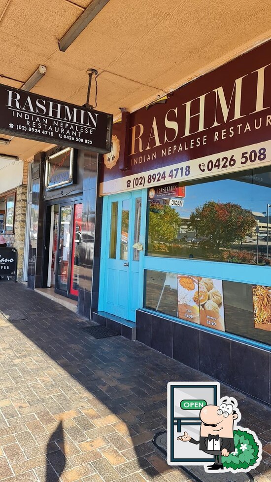 Menu at Rashmin Nepalese Indian Restaurant, Hornsby