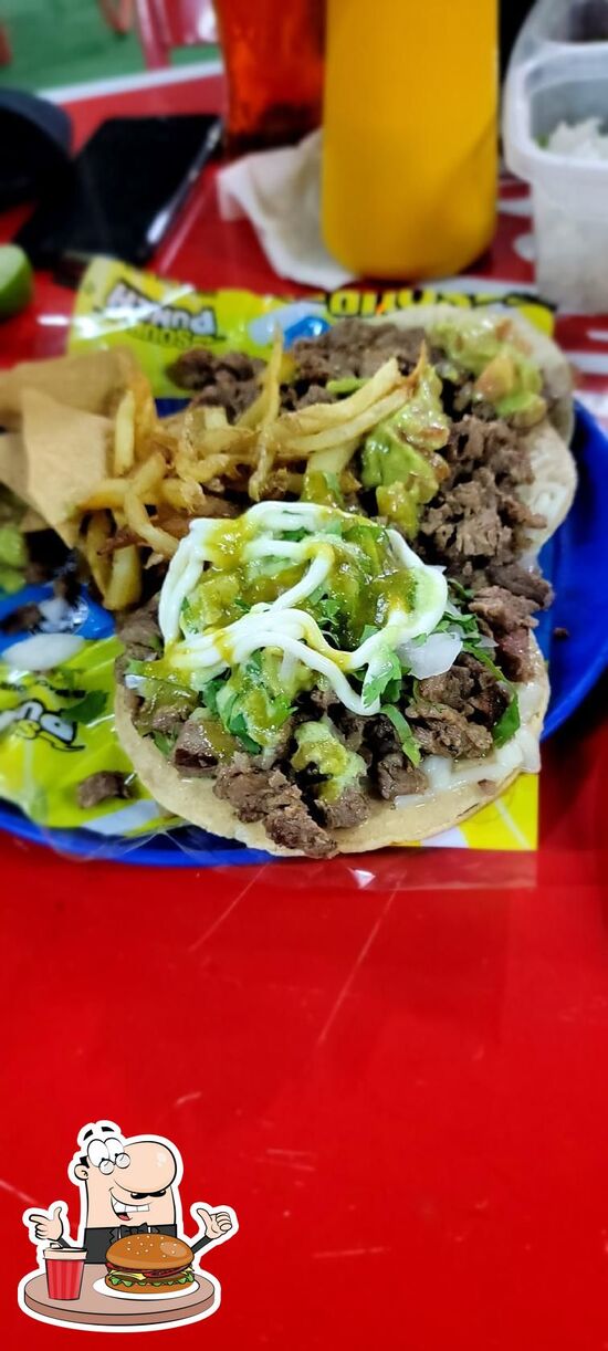 Menu at Tacos el Gordo restaurant, Monterrey, Av. Eugenio Garza Sada 4056A