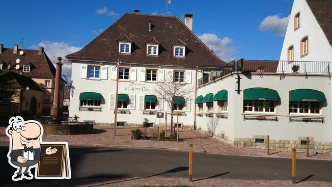 Menu at A l'Arbre Vert, Ammerschwihr