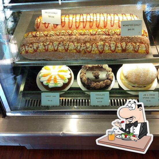Menu at Surfside Bakery, Singleton