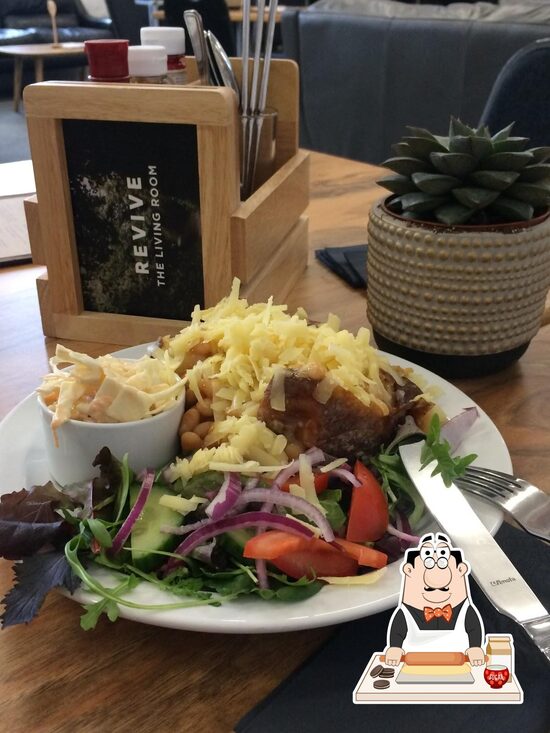 Menu at The Living Room REVIVE cafe, Camborne