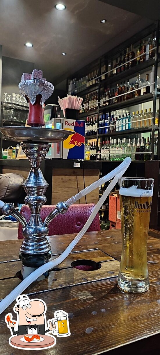 Carta del pub y bar Shisha Hut West Coast Village, Ciudad del Cabo